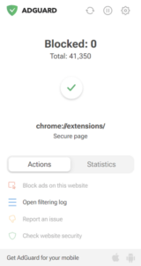 adguard-interface adguard interface