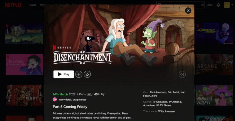 Watch Disenchantment  Netflix Official Site