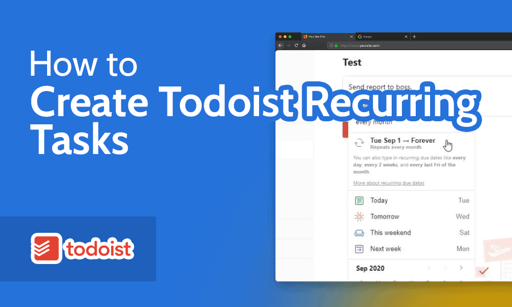 How to Create Todoist Recurring Tasks