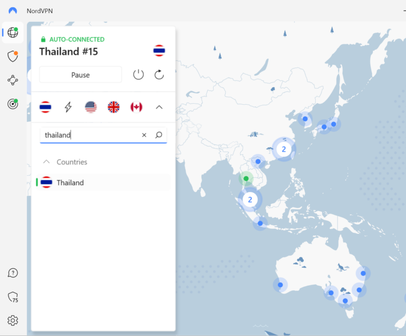 Nordvpn Thailand