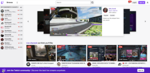 TwitchHomepage twitch homepage