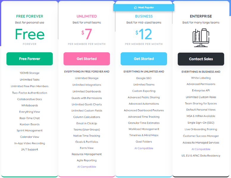 clickup-pricing-2 clickup pricing