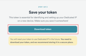 dedicated-IP-token-download dedicated IP token download
