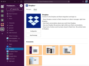 dropbox-slack-info dropbox slack info