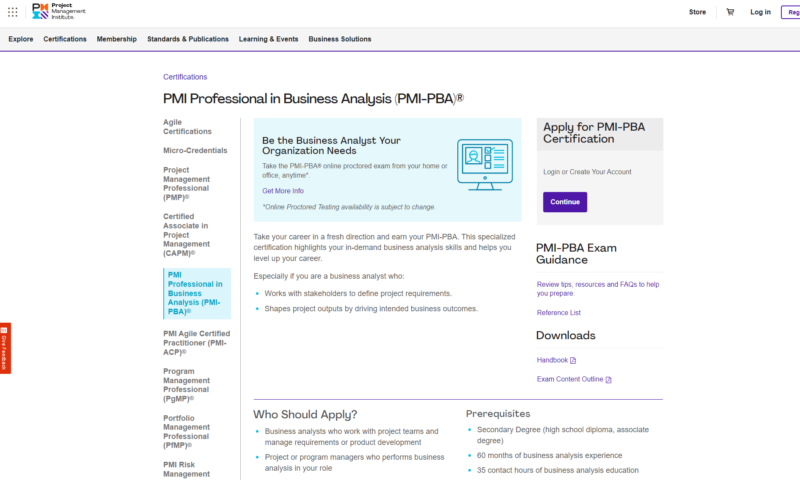 pmi-pba