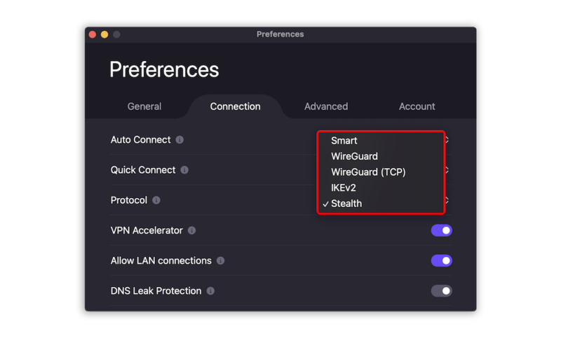 protonvpn protocols