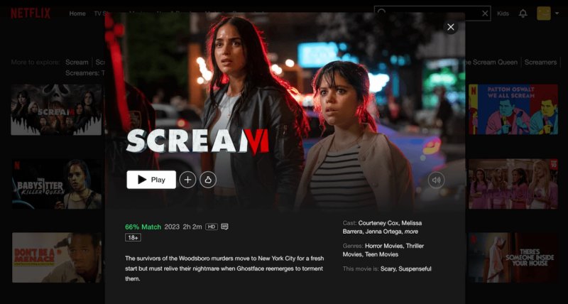 Scream VI - movie: where to watch stream online