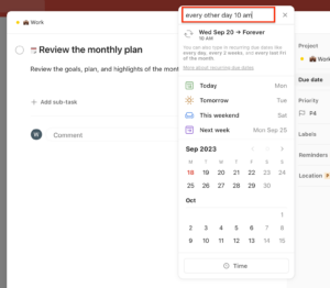 set-due-time set due time