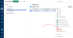 smartsheet-report smartsheet report