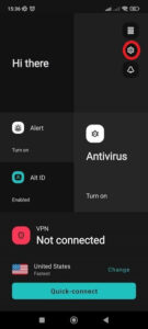 surfshark-mobile-interface surfshark mobile interface