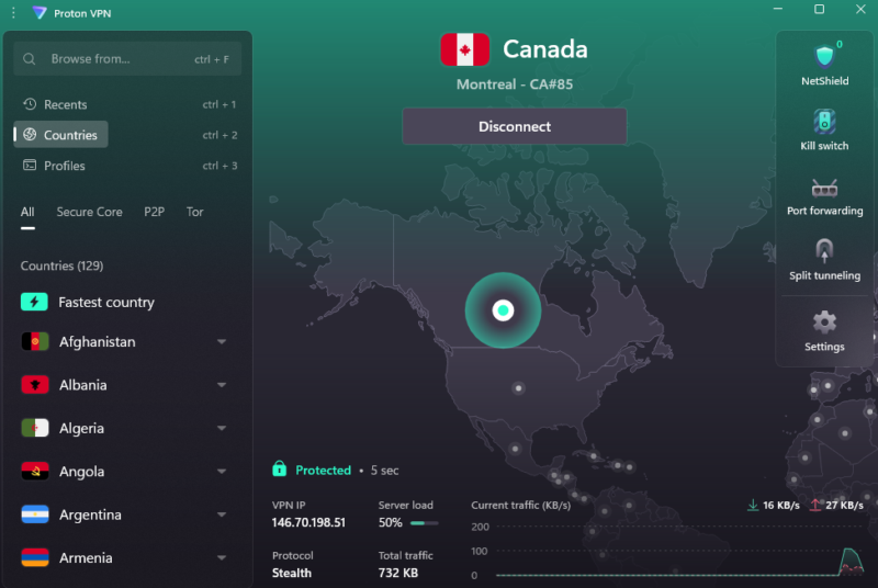 ProtonVPN Canada V2