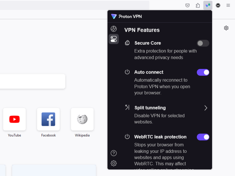 protonvpn secure core