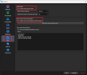 qbittorrent-preferences-rss qbittorrent preferences rss