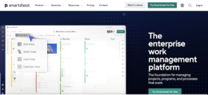 smartsheet-homepage smartsheet homepage