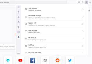 surfshark-settings surfshark settings