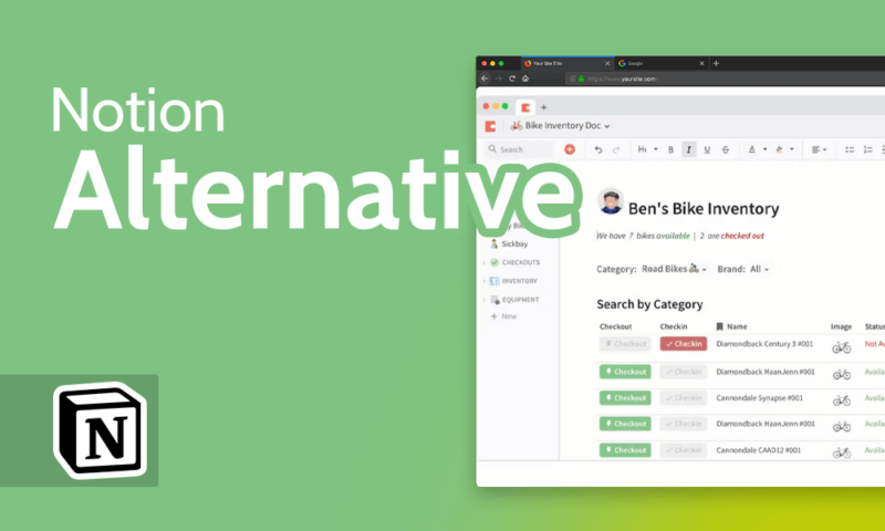 Notion Alternative