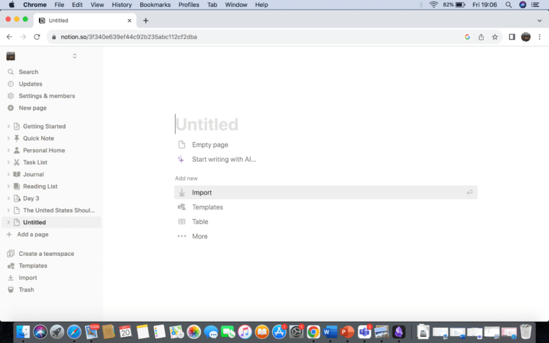 Notion-interface Notion interface