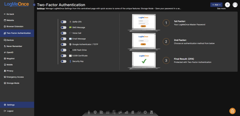 logmeonce 2fa