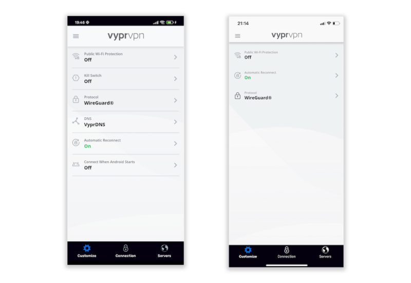 vyprvpn ios android