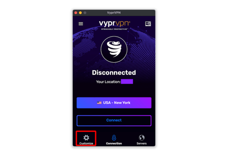 vyprvpn settings