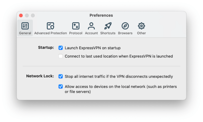 expressvpn kill switch