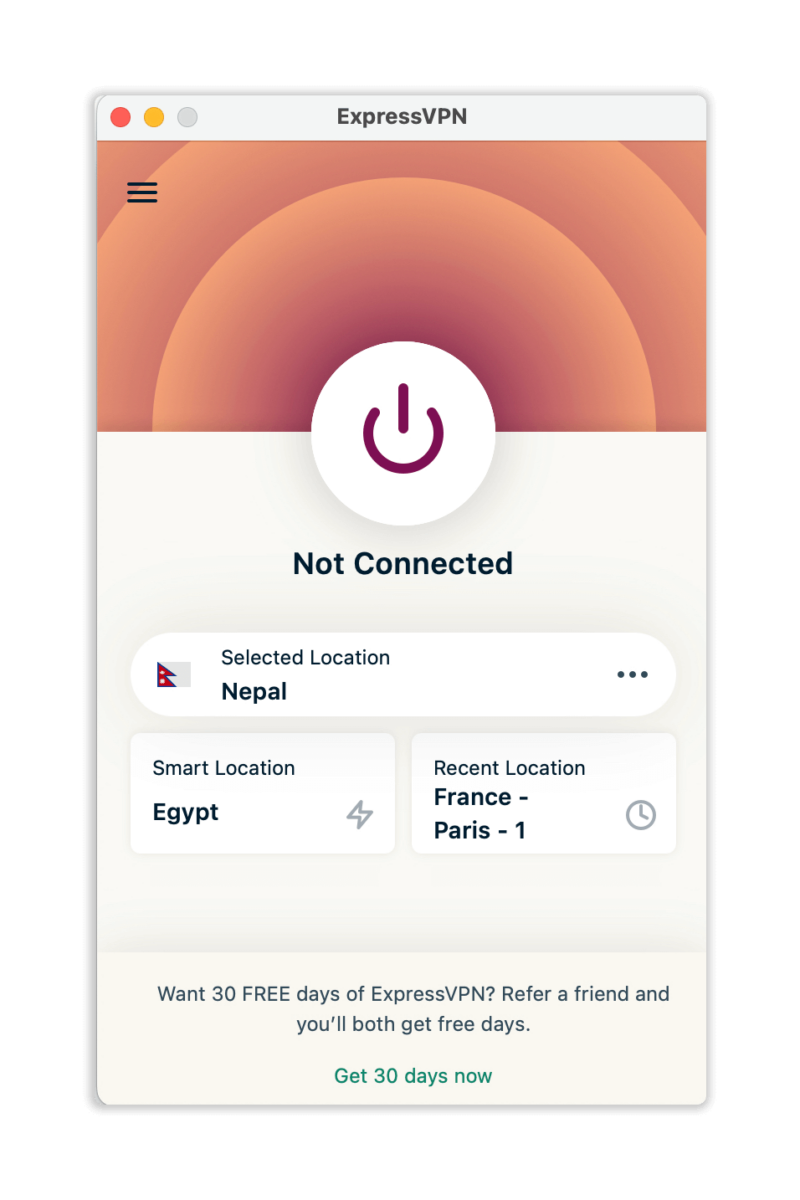 expressvpn nepal ip