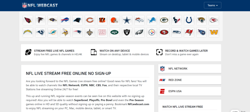 nflwebcast nfl