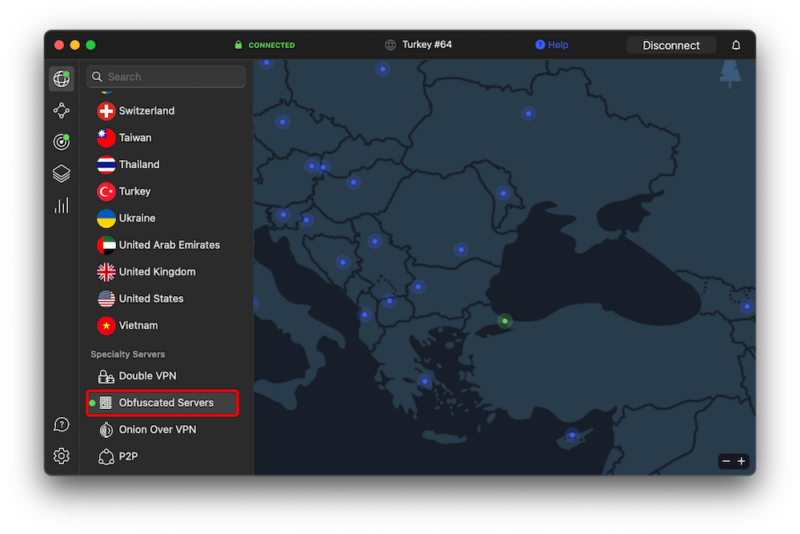 nordvpn obfuscated servers