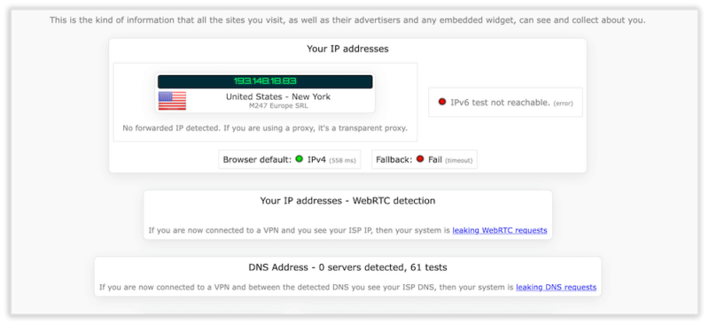 protonvpn dns leak