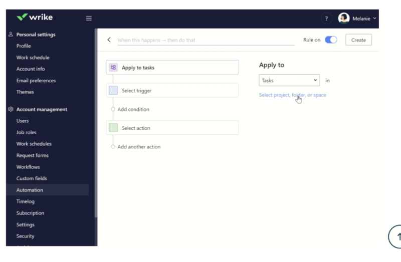 wrike automations