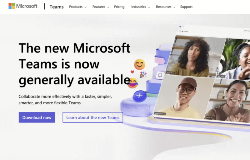 Microsoft teams sign up