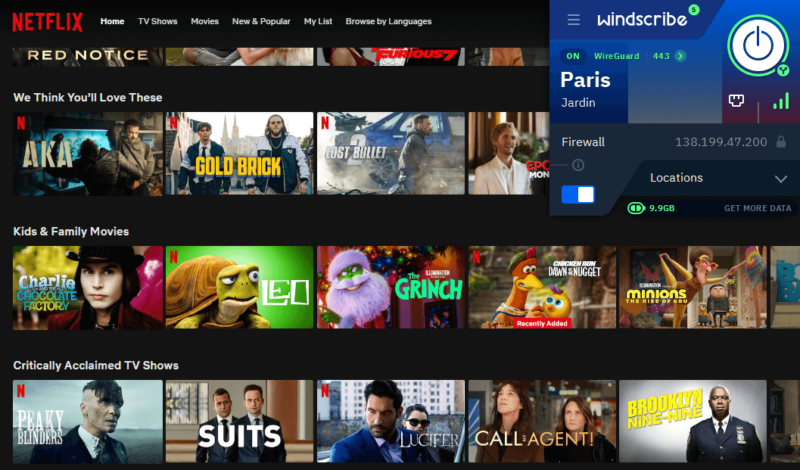 Windscribe for streaming
