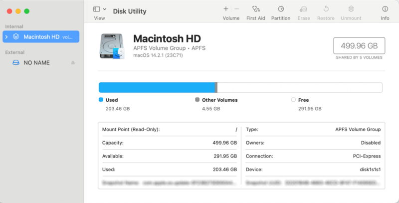 mac disk utility