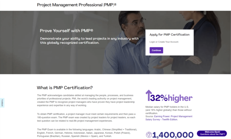 pmp application