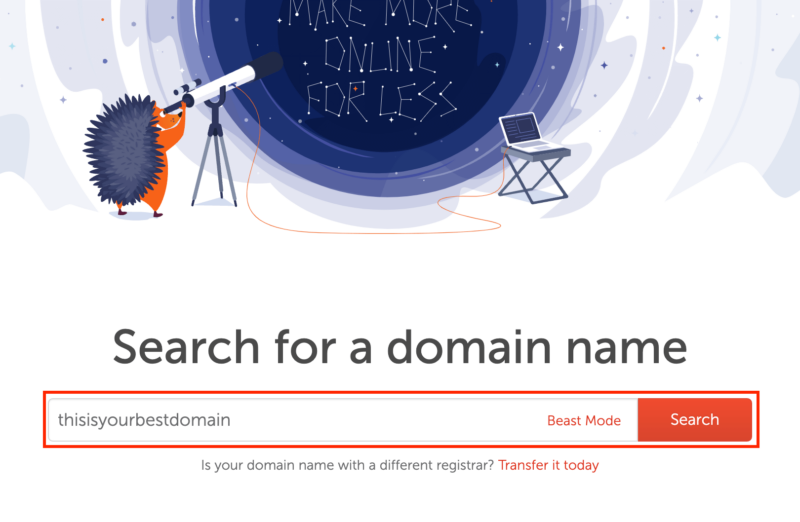 step1 domain name checker tool