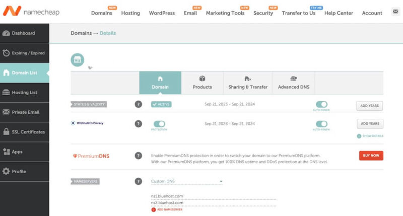 step4 domain management