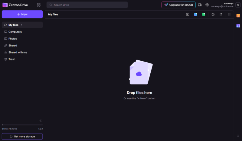proton drive interface