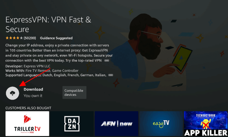 vpn on firestick download app