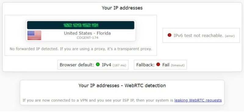 Cyberghost vpn leak test