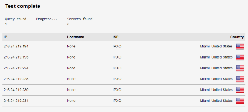 expressvpn dns leak test