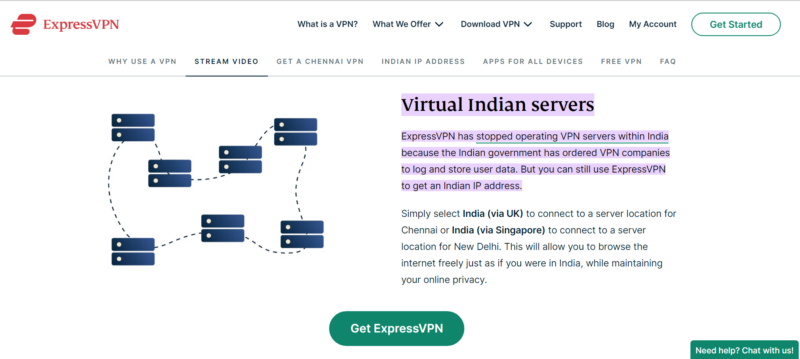 expressvpn indian servers