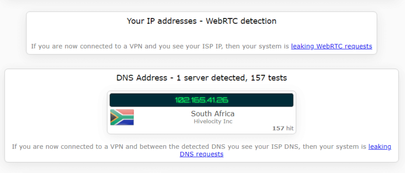 avast vpn dns leak test