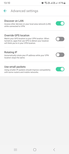 override gps location