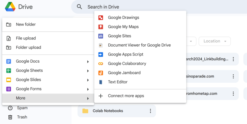 Google Drive Apps