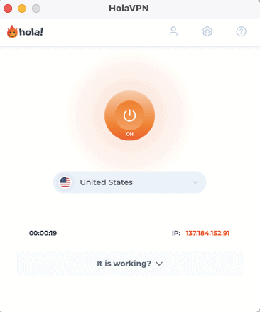 hola vpn macos app