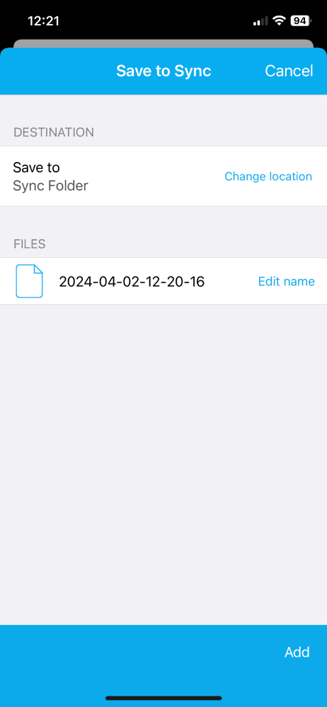 iphone contacts sync