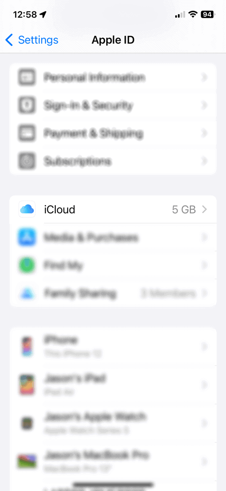 iphone icloud