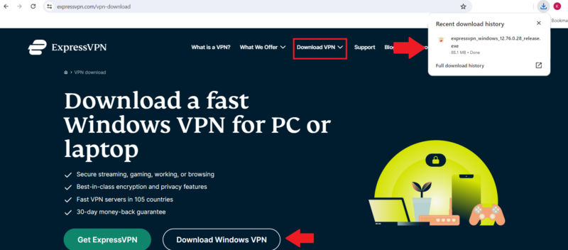 download expressvpn