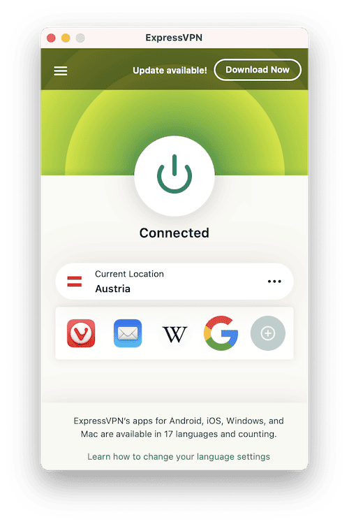 ExpressVPN Austria