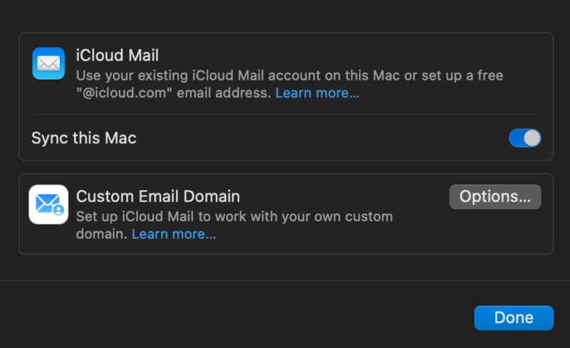 icloud mail